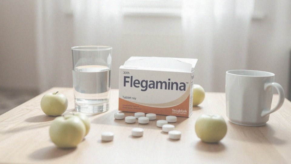 Czy Flegamina powoduje efekty uboczne, takie jak ból brzucha czy nudności?