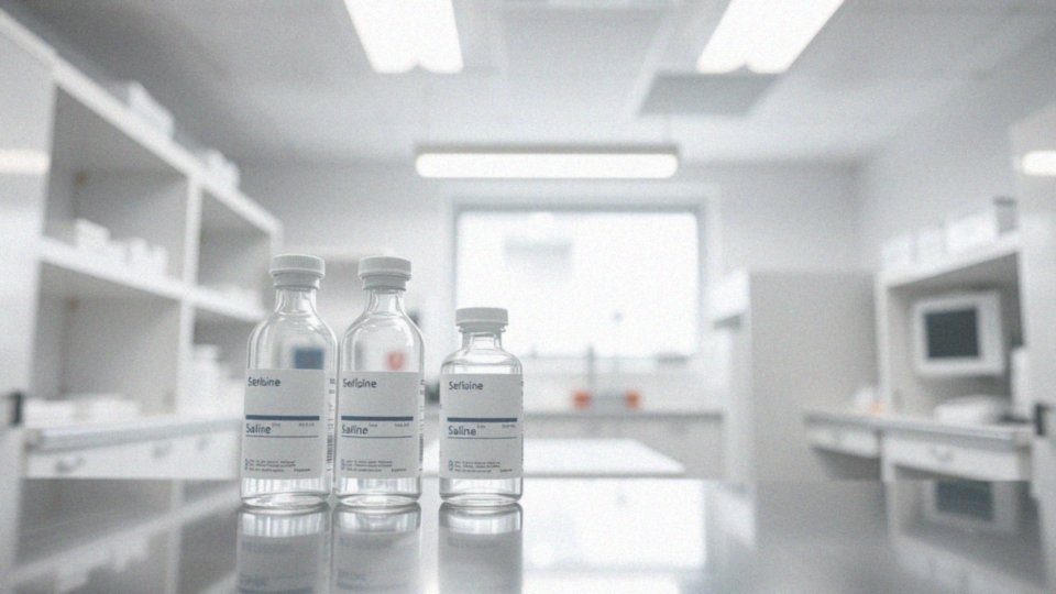 Jakie są cechy ma jałowy roztwór soli fizjologicznej?