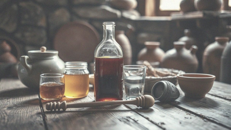 Jak dodać miód do nalewki z miodunki?
