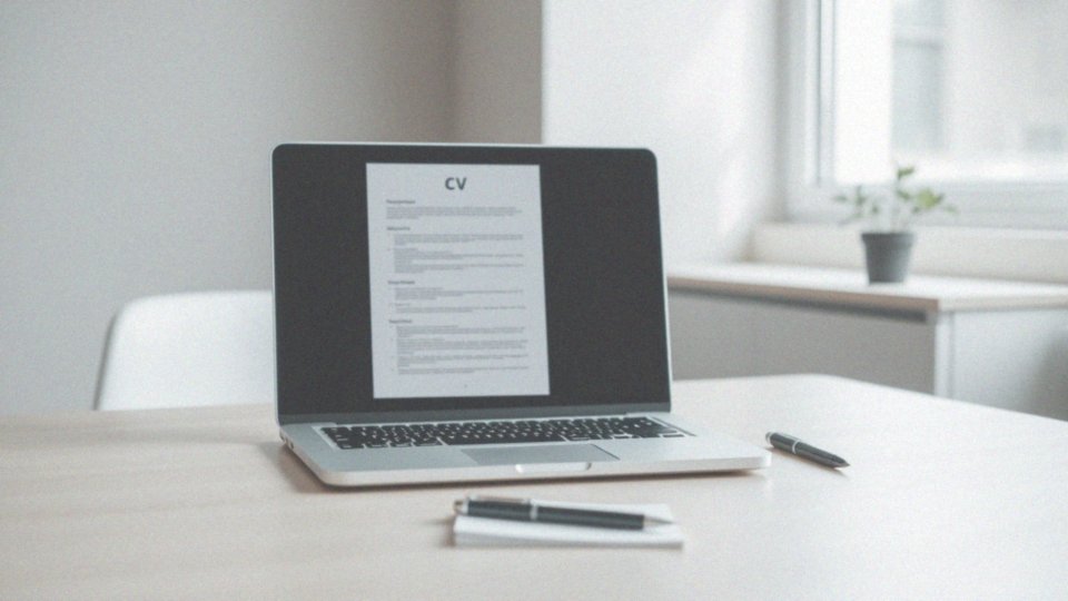 Jakie błędy należy unikać w CV?