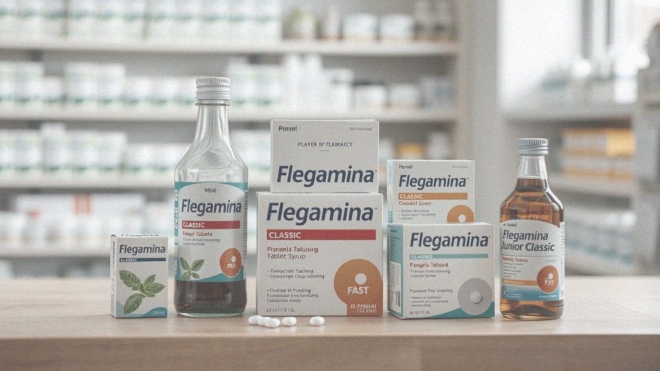 Jakie formy Flegaminy są dostępne na rynku?