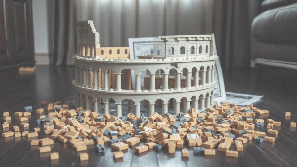 Jakie są szczegóły konstrukcyjne LEGO Koloseum?